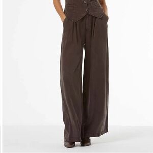Young Fabulous & Broke Dayton Pleated Trouser // Java Pigment YFB